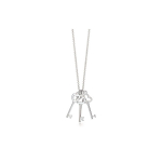 Tiffany & Co. Keys Collection Kolm V&otilde;tit 925 H&otilde;bedast Kaelakee Naiste kaelakee 28277075 Silver,F