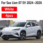 Auto poritiib BYD Sealion 7 tarvikutele 2025 2025 2026 07 EV K&uuml;psetusv&auml;rv M&auml;&auml;rdumisvastased poritiivad Porikaitse Porikaitsekaitsed valge