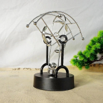 Langevarjusektori Perpetual Motion lauakaunistus Newton Pendulum Metal Chaos Swing Loominguline teadusinstrument koduk&auml;sit&ouml;&ouml;