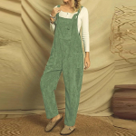Sametist T&ouml;&ouml;riided Naistele T&ouml;&ouml;riided Naiste &Uuml;ldriided Jumpsuit V&auml;rviline L&otilde;tv L&otilde;ige Jumpsuit M beige