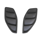 Kapoti ventilatsiooniava katte liist Jeep Wrangler JK Rubicon 2007-2017 10th Anniversary jaoks Kapoti ventilatsiooniava katte autodisaini tarvikud must