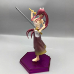 Anime Fairy Tail Erza Scarlet Tegevuskuju Seisvas Asendis Demon Swordiga Karbis Kogutav Lauakaunistus Anime F&auml;nnidele