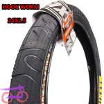MAXXIS Hookworm 26 X 2.5 BMX Jalgrattarehv Traatp&auml;rliga Clincher T&auml;navale Parki Vert Flatland Suurused 24 26 27.5 29 Wire gray
