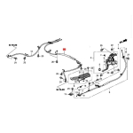 47510-T0A-A02 47560-T0A-A02 Sobib Ho nd a CR V Tagumisele piduritrossile, k&auml;igutrossile, k&auml;sipiduritrossile, seisupiduritrossile 47510-T0A-A02right gray