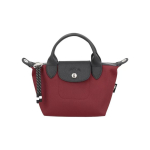 Longchamp Le Pliage T&otilde;mblukuga Sulgemine Nahkdetailid H&otilde;bedased Metalltarvikud Nailonist L&otilde;uend Pelmeenikott T&otilde;stekott Mini Naiste T&otilde;stekotid 1500HSR119 Basic Set (Bag)