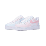 Nike Air Force 1 Air Force 1 Coverage Abrasion Resistant Low top Skateboard Shoes Women's DD8959-100(Team897-) 40 white