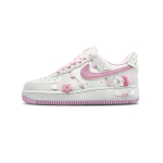 Nike Air Force 1 Crimson Frost Lanying Libisemisvastased Kulumiskindlad Madalad Tennised Rula Kingad Naiste Roosa Valge HV5992-111(Team839-) 38.5 white