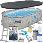 Raamiga aiabassein 427 X 250 X 100 cm 12-in-1 Bestway 56714N