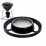 Tilgutiabi Pour Over kohvi jaoks Pourover kohvitilguti &Uuml;htlane pruulimiskoonus Filtri tarvikud T&auml;pse struktuuriga Noortele China Mainland