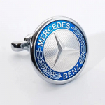 LXNL1 45mm Auto Esis&uuml;mboli Embleem Modifitseeritud Kapoti Kroomkate Mercedes Benz AMG W203 W204 C E S Klassi W210 W211 W220 jaoks