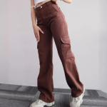 Naiste vintage cargo p&uuml;ksid Streetwear Techwear Korea Harajuku Parachute p&uuml;ksid Beežid dressip&uuml;ksid Lai jalg Joggerid P&uuml;ksid S