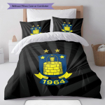 Br&oslash;ndby IF POSTER Voodipesu Tekikott Tekikott Padjap&uuml;&uuml;r Kodu Kaunistus S&uuml;nnip&auml;eva Kingitus (1 * tekikott + 2 * padjap&uuml;&uuml;ri, ilma s&uuml;damikuta) 135x200cm