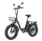 SINOHON B20 Kokkupandav Elektrijalgratas 750W 48V 15Ah 45km/h 20'' Paksude Rehvidega Commuter E-Bike B20 must