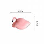 Roosad Flamingo lauan&otilde;ud keraamiline magustoit salatikauss Loov hommikus&ouml;&ouml;gitaldrik L&auml;&auml;ne taldrik 1-2 tk Saadaval