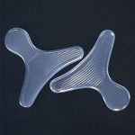 N&auml;htamatud silikoonist kingade padjakleebised l&auml;bipaistvad libisemiskindlad sisetallad geelkleebiste plaastrid