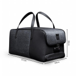 Korin Design| FlexPack GO|Men Duffle kott vargusvastane / USB-laadimine / kokkupandav reisi&otilde;lg ja k&auml;ekott 15.6 inch