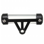 Universaalne veekindel alumiiniumist mootorratta mootorratta mopeedi turvaline maksukettahoidik silindriline toru must