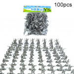 M&Auml;NGUASJAD JA TOTS 100 tk Klassikalised minis&otilde;durid, mudelid, m&auml;ngukomplekt, lauakaunistus 100pcs h&otilde;be