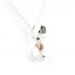 Altesse [H2993] &ndash; h&otilde;bedane kaelakee  Flower Light h&otilde;be