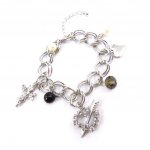 Les Tr&eacute;sors De Lily [J6345] - Bracelet cr&eacute;ateur 'Scarlett' (love) h&otilde;be