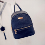 SCIONE naiste kott v&auml;ike seljakott Moekott vabaaja PU seljakott Naiste koolikott 26cm*13cm*27cm must