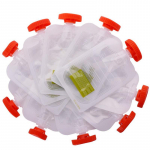 10 tk korduvkasutatavad toidukotid omatehtud orgaanilise p&uuml;ree jaoks, t&auml;idetav, pigistatav s&auml;ilituskoti 1 pack(10pcs)