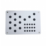 Universaalne alumiiniumist autop&otilde;randamatt, libisemiskindel kannaplaadi jalatoe pedaal