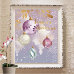 5D teemantmaal ristpistes t&auml;isteemanttikandid mosaiikpildiga kivid n&auml;put&ouml;&ouml; kodukaunistamiseks Full Round 20X30CM