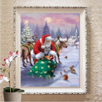 5D Teemantmaal Kodukaunistused Mosaiik Ristpistes Sukulendid K&auml;sitsi valmistatud Kingitus Teemantkunst Full Round 20X30CM