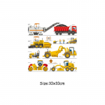 Poiste lemmikautod Kangaplaastrid &Uuml;lekanded Uus mood T-s&auml;rk Teksad Dekoratsioon Soojus&uuml;lekanne isetehtud pestavad plaastrid riietele 10x10 cm