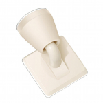 Moodne silikoonvaba vaikne kork kokkup&otilde;rkevastane t&uuml;&uuml;pi hoidik mulgustav ukse imemine valge