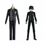 Danganronpa V3 Cosplay kost&uuml;&uuml;m Saihara Shuichi kost&uuml;&uuml;m Anime m&auml;ng Kooli &uuml;htse &uuml;likonna riietusmantel + p&uuml;ksid S