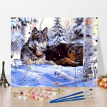Digitaalne &otilde;limaal L&otilde;uend Kodukaunistus Kunstnumbrid &Otilde;limaal DIY Maalimine numbrite j&auml;rgi 40x50cm no frame