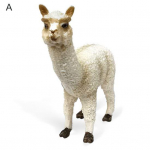 Loomade m&auml;nguasi Loominguline moedisain High Party Kodu Simuleeritud peen t&ouml;&ouml;tlus Dekoratsioon Loomad Alpaka kujukeste mudel A