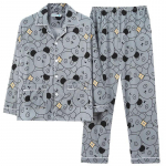 Pidžaamad Meeste pikkade varrukatega puuvillased kevad- ja s&uuml;gispidžaamad meeste s&uuml;gis- ja talvenoortele ja keskealistele &otilde;hukesed suvised kost&uuml;&uuml;mid XL