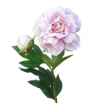 1 tk??Kunstlill?realistlik?Lihtne hooldus?2-pealine?Pole Fade Pojengi v&otilde;ltslille?pulmadeks?