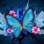 DIY 5D teemantmaaling Loomade liblikas t&auml;isring puurmosaiik teemanttikandid Pilt kivist k&auml;sitsi valmistatud kodukaunistusest Full Round 20x20CM