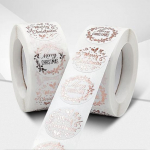 500 tk Suurep&auml;rased j&otilde;ulukleebised Kerge siseruumide m&auml;nguasjam&auml;ng Armas kleebis