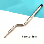 Dental Implant Osteotome Tool Dental Sinus Lift Lifting Tool Bended Tip Dental Lab Pusher dentist Tools 1 piece convex 5.0mm