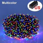 J&otilde;ulutuled 10M 20M 30M 50M 100M Dekoratiivne LED String Fairy Light Outdoor Garland Lamp Pulmadeks Puhkuse Aiavalgustus 220V 110V 100M-1000LEDs