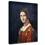 Feeby l&otilde;uenditr&uuml;kk, La belle feronierre - da vinci reproduktsioon 40x60 hall v&auml;rv
