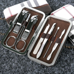 10 pcs Manicure Cutters Nail Clipper Set Household Stainless Steel Ear Spoon Nail Clippers Pedicure Nail Scissors Tool