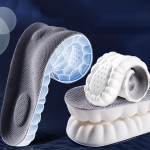 1 paari spordisisetallad Lateks Pehme k&otilde;rge elastsusega kingapadjad Hingav deodorant L&ouml;&ouml;gi summutav padi Kaare tugisisetald Mehed Naised EU35-36 hall