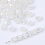 20tk 5*6mm mitmev&auml;rvilised lihvitud kristallhelmed silinderklaasist lahtised helmed ehete kaunistamiseks isetegemise k&auml;ev&otilde;ru kaelakee k&otilde;rvar&otilde;ngas 5*6mm 20pcs p&auml;rl valge v&auml;rv