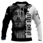 Kevads&uuml;gis Christian Jesus meeste kapuuts 3D prindiga Harajuku moodne kapuutsiga dressipluus Suurem&otilde;&otilde;tmeline vabaaja pullover Topid jakid S