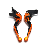 Logoga Mootorratta Kokkupandavad Pikendatavad CNC Moto Reguleeritavad Siduri Piduri Hoovad Honda CB 190R CB190R CB 190 R 2015-2017 jaoks A black