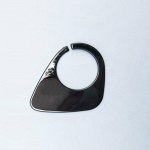 Auto s&uuml;&uuml;tev&otilde;tme r&otilde;nga kaitsekatte kleebis Peugeot 208 301 308 408 308S 2008 tarvikud S&uuml;&uuml;tev&otilde;tme augu ring must