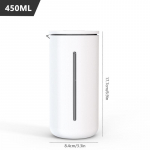 TIMEMORE French Press Coffee Small U 450ml Tegemisn&otilde;ud Kruus Valge Must K&ouml;&ouml;gile Kodureisi Kontori kohvikruus valge