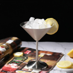 Rose Gold Martini kokteiliklaasist &otilde;uepidu kukkumiskindel veiniklaasist roostevabast terasest pokaal klassikaline lehter metallist punase veini tass Silver Cup 280ml