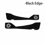Protective Mat Side edge cover Door Inside Guard Car Door Anti Kick Pad Sticker for Volkswagen VW Scirocco 2009~2016 Black Edge